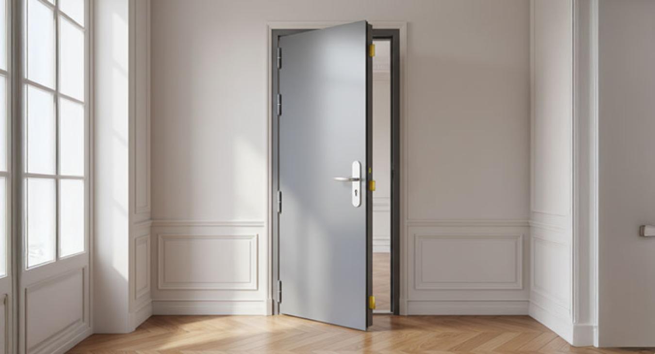 Installation porte blindée Hostis
